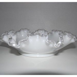 Vtg. Fenton Silvercrest Bowl 1950